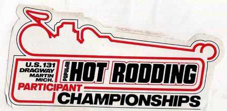 US-131 Motorsports Park - 1976 Phr Decal From Tom Kasch